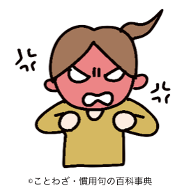 怒り心頭に発する の意味と使い方や例文 慣用句 ことわざ 慣用句の百科事典