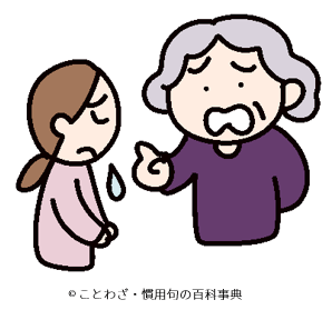 【姑の仇を嫁が討つ】の意味と使い方や例文 – ことわざ・慣用句の百科事典