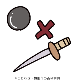 【鉛は以て刀と為す可からず】の意味と使い方や例文（出典・語源由来） – ことわざ・慣用句の百科事典