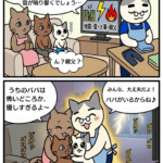 「地震雷火事親父」の漫画